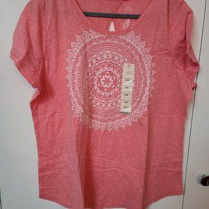 st  john's Bay t-shirt size OX pitch color